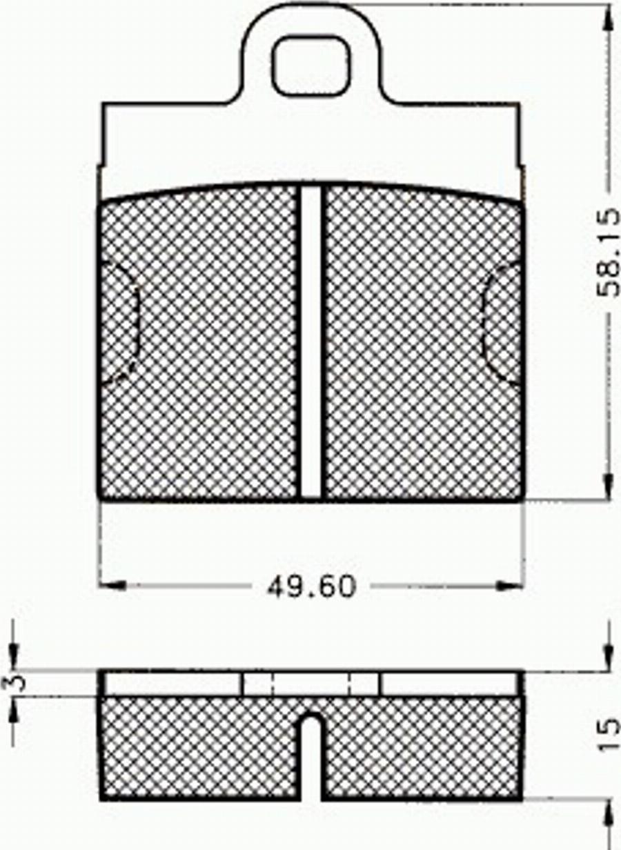 Pex 7294 - Bremsbelagsatz, Scheibenbremse alexcarstop-ersatzteile.com