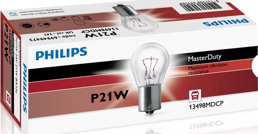 PHILIPS 13498MDCP - Glühlampe, Blinkleuchte alexcarstop-ersatzteile.com