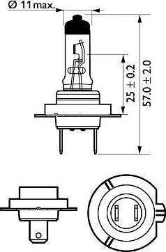 PHILIPS 12972CVPBS2 - Glühlampe, Tagfahrleuchte alexcarstop-ersatzteile.com