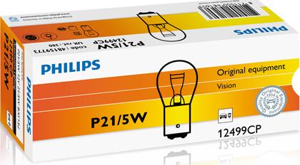 PHILIPS 12499CP - Glühlampe, Blinkleuchte alexcarstop-ersatzteile.com