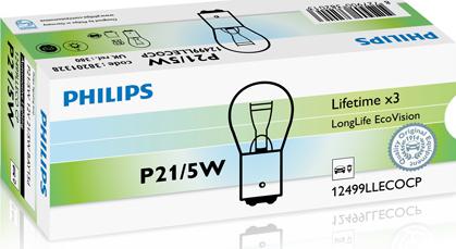 PHILIPS 12499LLECOCP - Glühlampe, Blinkleuchte alexcarstop-ersatzteile.com