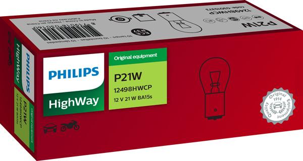 PHILIPS 12498HWCP - Glühlampe, Blinkleuchte alexcarstop-ersatzteile.com