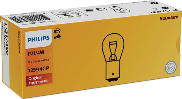 PHILIPS 12594CP - Glühlampe, Brems / Schlusslicht alexcarstop-ersatzteile.com