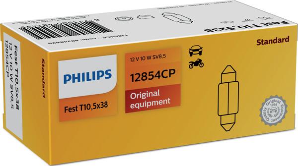 PHILIPS 12854CP - Glühlampe, Innenraumleuchte alexcarstop-ersatzteile.com