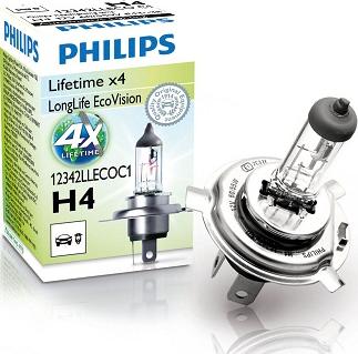 PHILIPS 12342LLECOC1 - Glühlampe, Fernscheinwerfer alexcarstop-ersatzteile.com