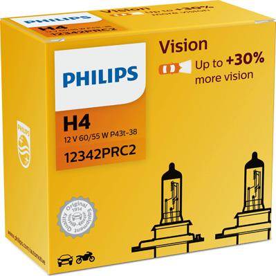 PHILIPS 12342PRC2 - Glühlampe, Fernscheinwerfer alexcarstop-ersatzteile.com