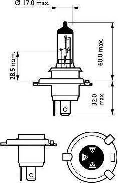 PHILIPS 12342CVPBS2 - Glühlampe, Nebelscheinwerfer alexcarstop-ersatzteile.com