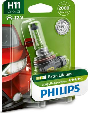 PHILIPS 12362LLECOB1 - Glühlampe, Fernscheinwerfer alexcarstop-ersatzteile.com