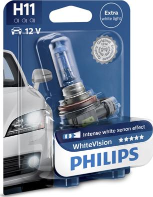 PHILIPS 12362WHVB1 - Glühlampe, Fernscheinwerfer alexcarstop-ersatzteile.com