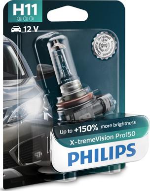 PHILIPS 12362XVPB1 - Glühlampe, Fernscheinwerfer alexcarstop-ersatzteile.com