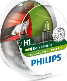 PHILIPS 12258LLECOS2 - Glühlampe, Fernscheinwerfer alexcarstop-ersatzteile.com