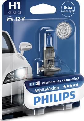 PHILIPS 12258WHVB1 - Glühlampe, Fernscheinwerfer alexcarstop-ersatzteile.com