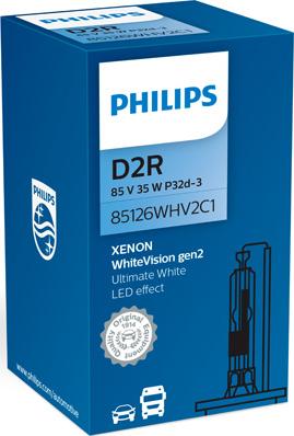 PHILIPS 85126WHV2C1 - Glühlampe, Fernscheinwerfer alexcarstop-ersatzteile.com