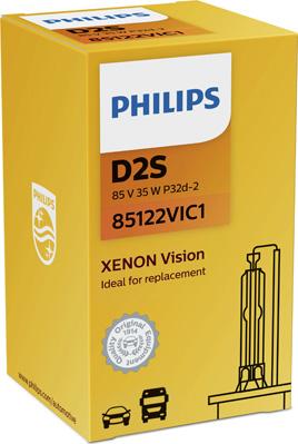 PHILIPS 85122VIC1 - Glühlampe, Fernscheinwerfer alexcarstop-ersatzteile.com