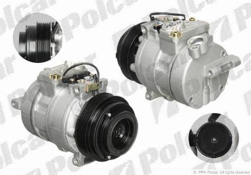 Polcar 5002KS-1 - Kompressor, Klimaanlage alexcarstop-ersatzteile.com