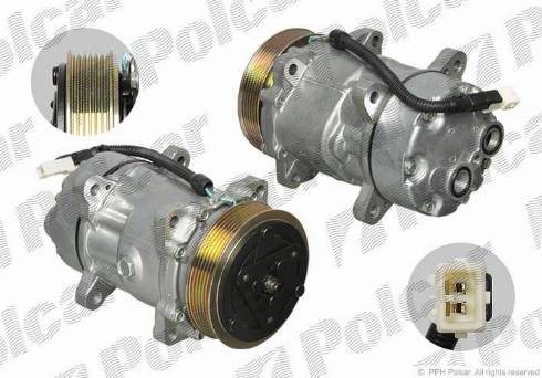 Polcar 5723KS-4 - Kompressor, Klimaanlage alexcarstop-ersatzteile.com