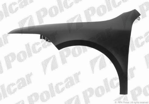 Polcar 692601 - Kotflügel alexcarstop-ersatzteile.com