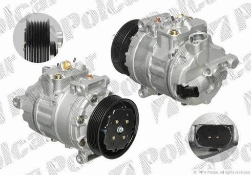 Polcar 1331KS-1 - Kompressor, Klimaanlage alexcarstop-ersatzteile.com