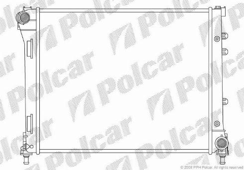 Polcar 3035083X - Kühler, Motorkühlung alexcarstop-ersatzteile.com