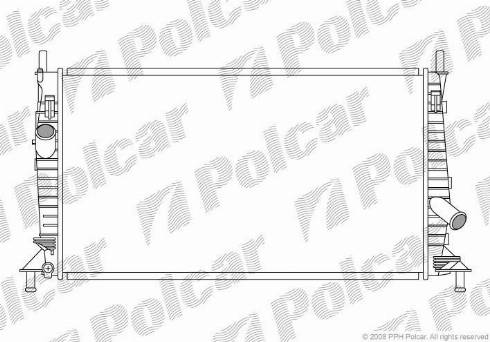 Polcar 320208-1 - Kühler, Motorkühlung alexcarstop-ersatzteile.com