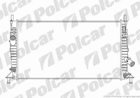 Polcar 320208-2 - Kühler, Motorkühlung alexcarstop-ersatzteile.com