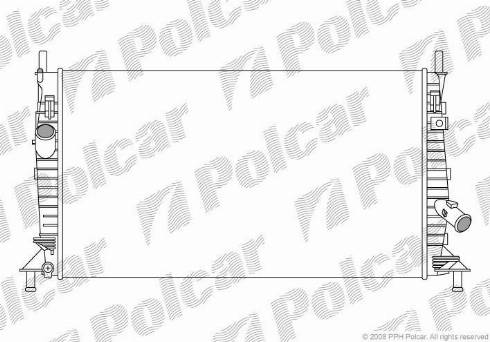 Polcar 3235084X - Kühler, Motorkühlung alexcarstop-ersatzteile.com