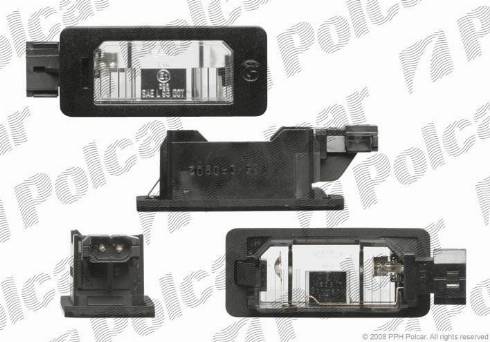 Polcar 2016959R - Kennzeichenleuchte alexcarstop-ersatzteile.com