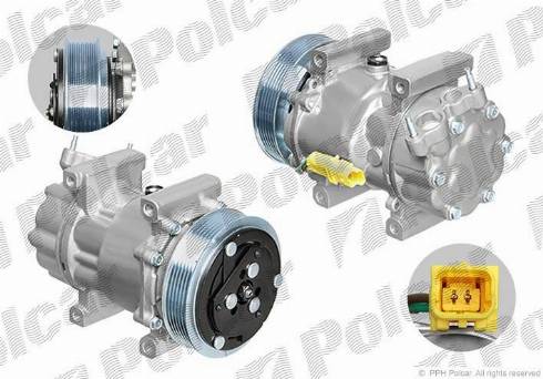 Polcar 2326KS-1 - Kompressor, Klimaanlage alexcarstop-ersatzteile.com