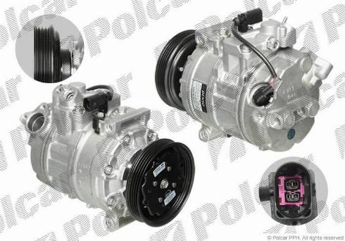 Polcar DCP02010 - Kompressor, Klimaanlage alexcarstop-ersatzteile.com