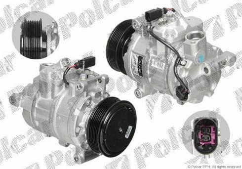 Polcar DCP02037 - Kompressor, Klimaanlage alexcarstop-ersatzteile.com