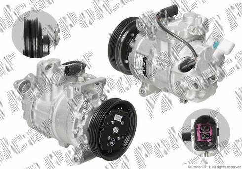 Polcar DCP02024 - Kompressor, Klimaanlage alexcarstop-ersatzteile.com