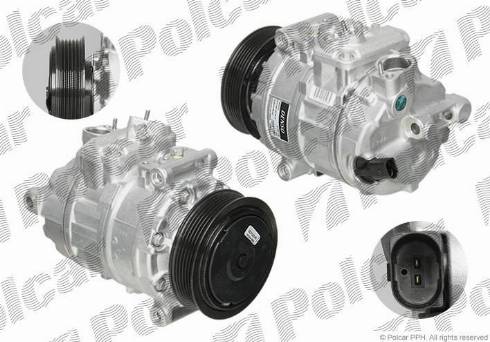 Polcar DCP32045 - Kompressor, Klimaanlage alexcarstop-ersatzteile.com