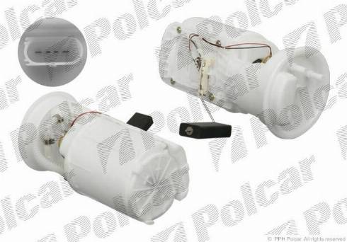 Polcar E01-1006 - Kraftstoffpumpe alexcarstop-ersatzteile.com