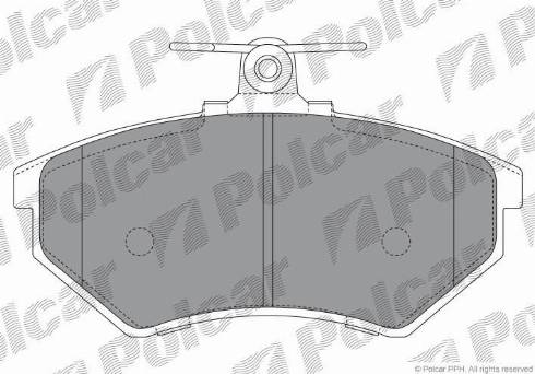 Polcar S70-0004 - Bremsbelagsatz, Scheibenbremse alexcarstop-ersatzteile.com