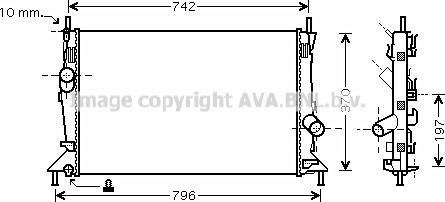 Prasco FDA2369 - Kühler, Motorkühlung alexcarstop-ersatzteile.com