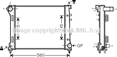 Prasco FT2387 - Kühler, Motorkühlung alexcarstop-ersatzteile.com