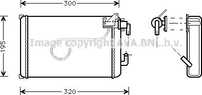 Prasco IV6013 - Wärmetauscher, Innenraumheizung alexcarstop-ersatzteile.com