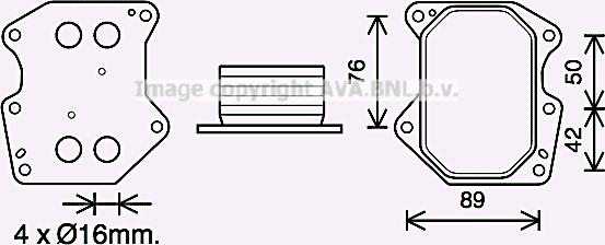 Prasco PE3400 - Ölkühler, Motoröl alexcarstop-ersatzteile.com