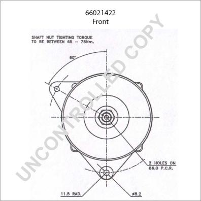 Prestolite Electric 66021422 - Generator alexcarstop-ersatzteile.com