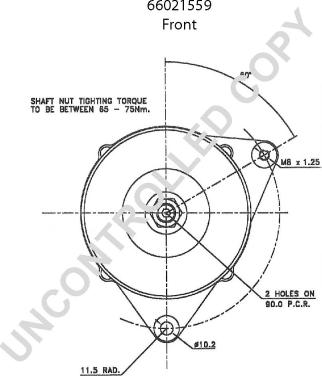 Prestolite Electric 66021559 - Generator alexcarstop-ersatzteile.com