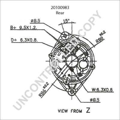 Prestolite Electric 20100983 - Generator alexcarstop-ersatzteile.com