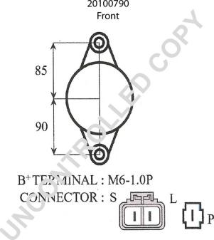 Prestolite Electric 20100790 - Generator alexcarstop-ersatzteile.com