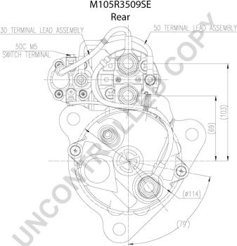 Prestolite Electric M105R3509SE - Starter alexcarstop-ersatzteile.com