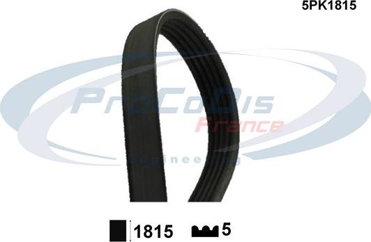 Procodis France 5PK1815 - Keilrippenriemen alexcarstop-ersatzteile.com