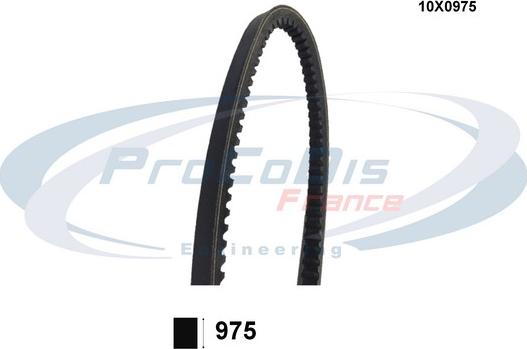 Procodis France 10X0975 - Keilriemen alexcarstop-ersatzteile.com