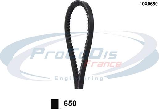 Procodis France 10X0650 - Keilriemen alexcarstop-ersatzteile.com