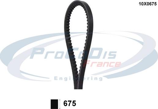 Procodis France 10X0675 - Keilriemen alexcarstop-ersatzteile.com