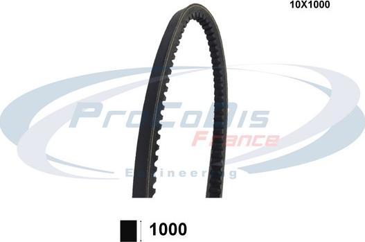 Procodis France 10X1000 - Keilriemen alexcarstop-ersatzteile.com