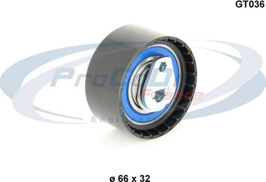 Procodis France GT036 - Spannrolle, Zahnriemen alexcarstop-ersatzteile.com