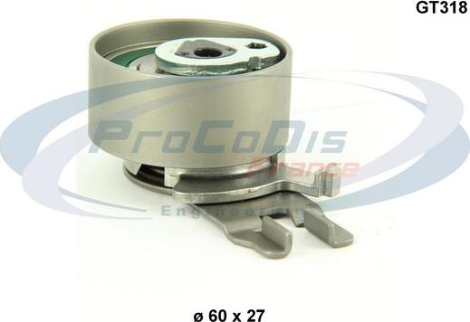 Procodis France GT318 - Spannrolle, Zahnriemen alexcarstop-ersatzteile.com